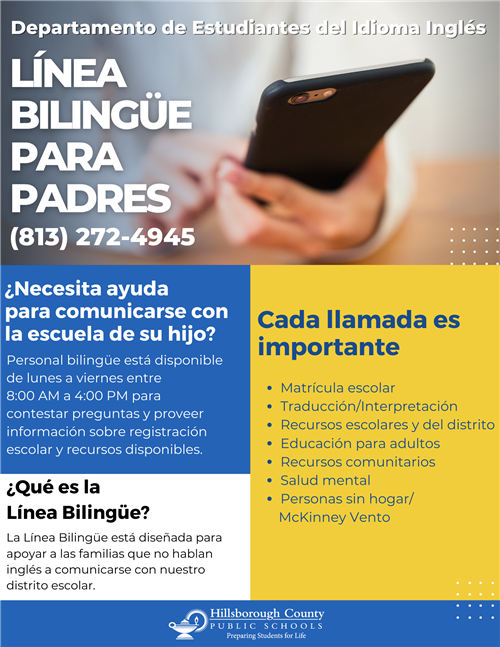 Linea Bilingue Para Padres